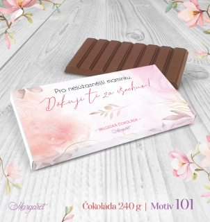 Belgická čokoláda 240 g | Motiv 101
